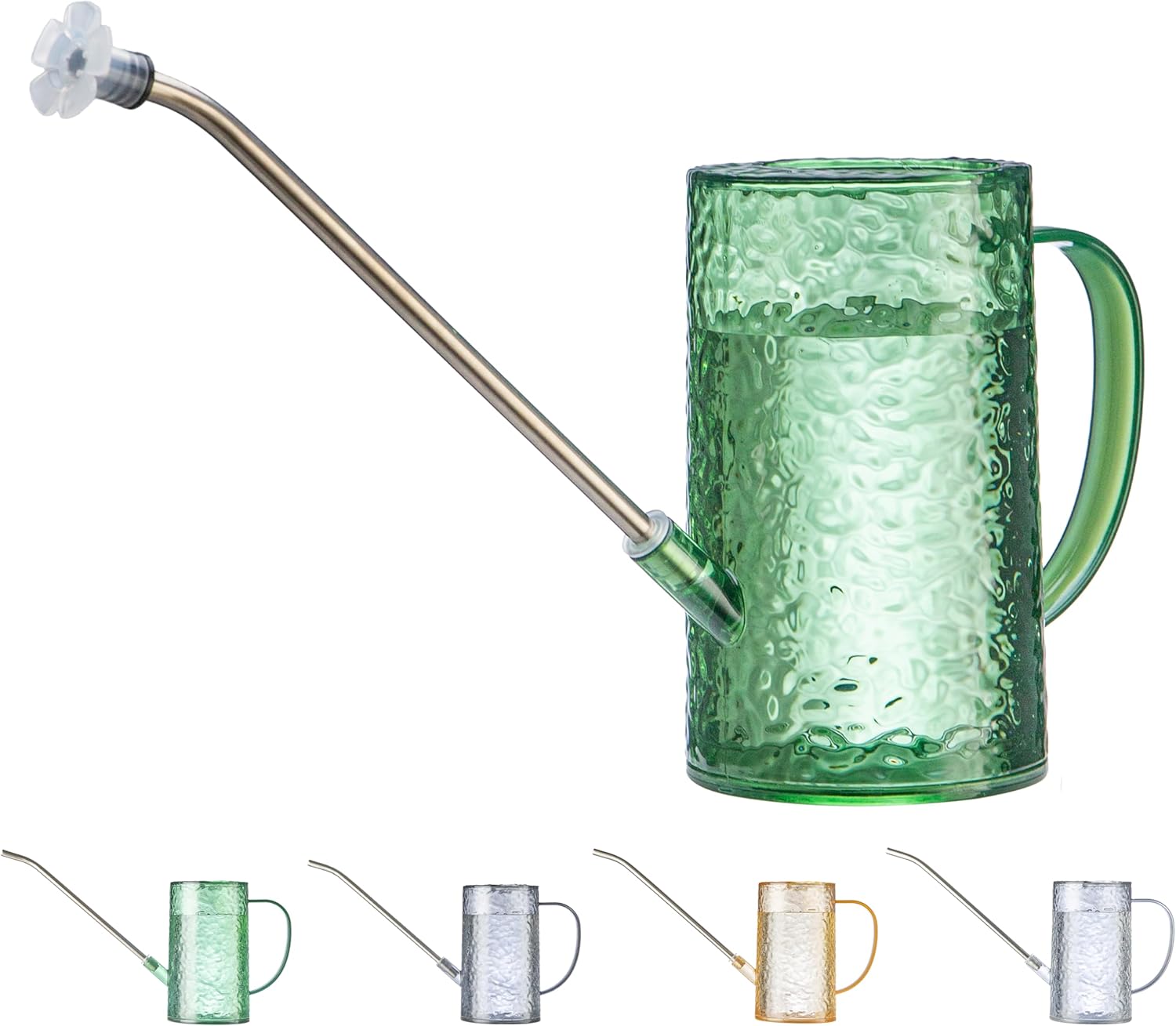 Watering Can - บัวรดน้ำขนาดเล็กสำหรับพืชในร่ม - กระถางน้ำหนักเบาขนาด 34 ออนซ์ ป้องกันการรั่วซึม