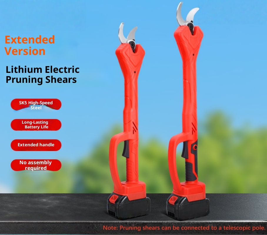 Pruning Shears - กรรไกรตัดกิ่งไฟฟ้าแบบยืดได้ Tesoura De Poda A Bateria