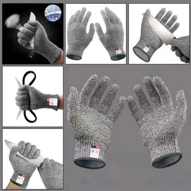 ถุงมือกันบาดระดับ 5 HPPE สำหรั - Garden Gloves บทวิจารณ์และราคา