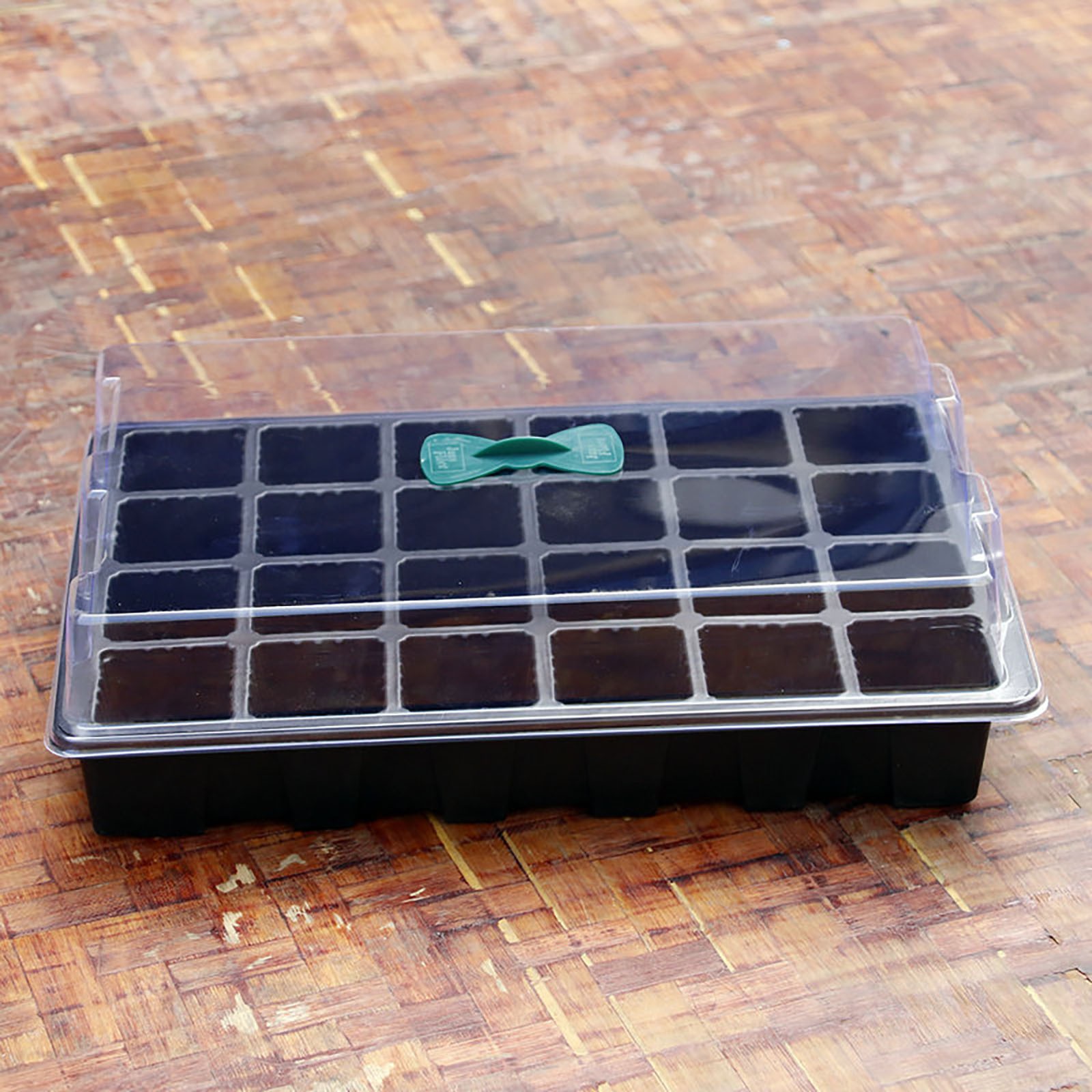 24 เซลล์ถาดต้นกล้าการงอกกล่อง  - Seed Starter Tray บทวิจารณ์และราคา