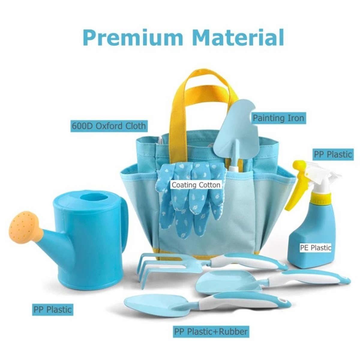 ชุดเครื่องมือทำสวนสำหรับเด็ก 6 - Trowel Garden Tools บทวิจารณ์และราคา