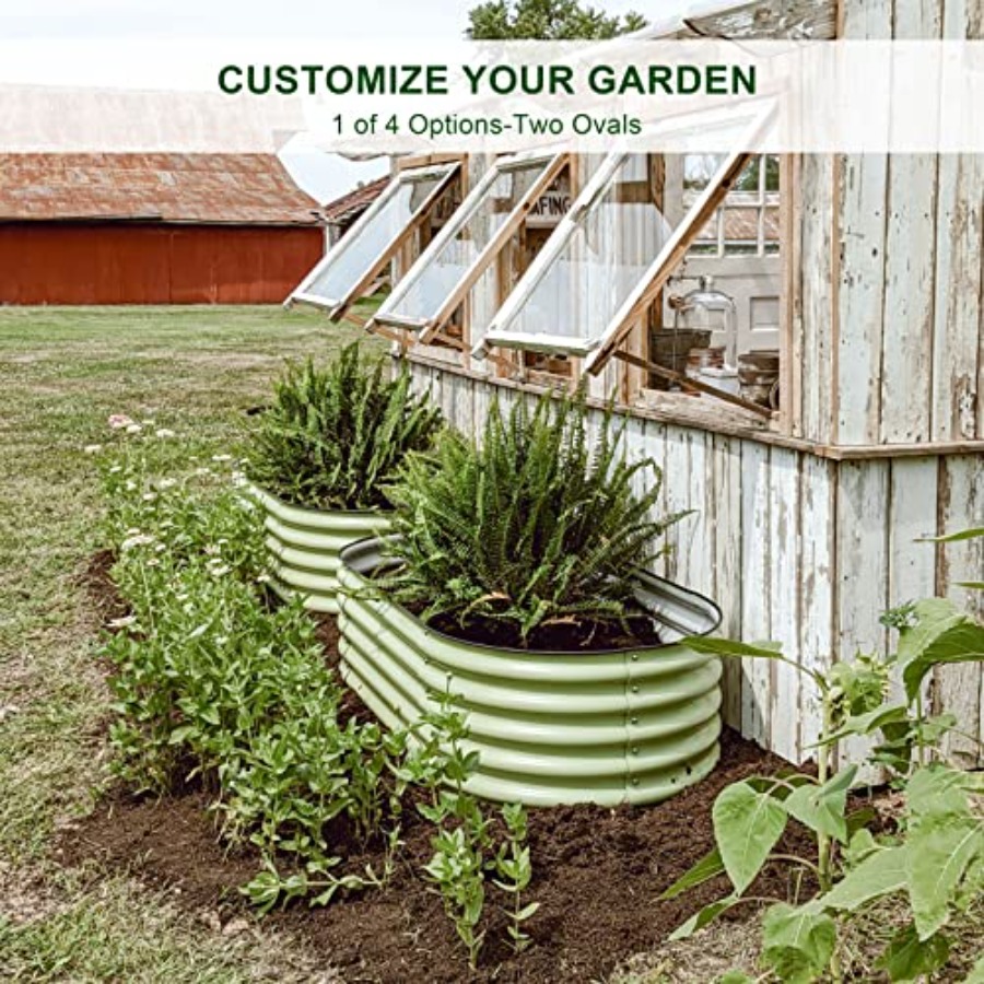 แปลงปลูกผักแบบยกสูงสำหรับใช้ภา - Raised Garden Bed บทวิจารณ์และราคา