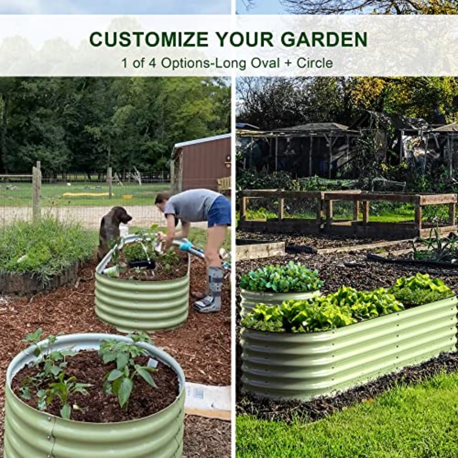 แปลงปลูกผักแบบยกสูงสำหรับใช้ภา - Raised Garden Bed บทวิจารณ์และราคา