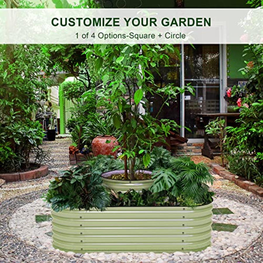แปลงปลูกผักแบบยกสูงสำหรับใช้ภา - Raised Garden Bed บทวิจารณ์และราคา