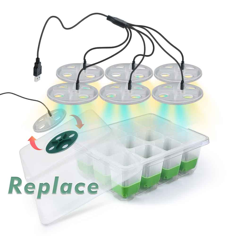 LED Grow Light Seedling Starte - Grow Light Led บทวิจารณ์และราคา