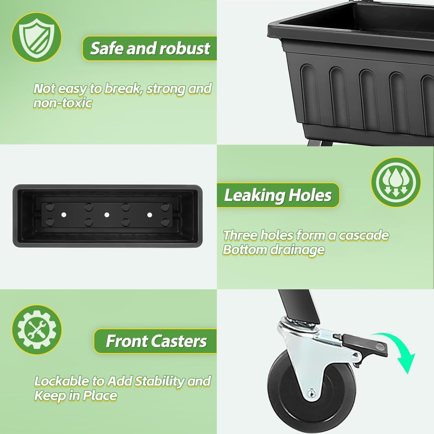 แปลงปลูกผักยกสูงแบบตั้งแนวตั้ง - Vertical Planter บทวิจารณ์และราคา