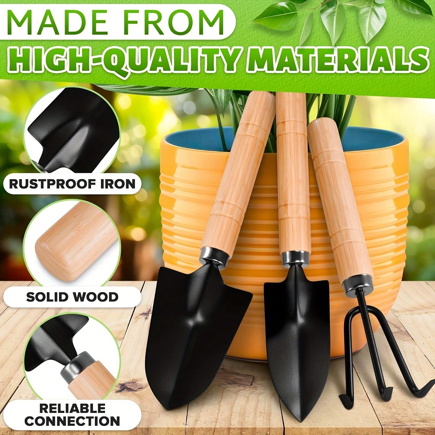 ชุดเครื่องมือทำสวนขนาดเล็ก 3 ช - Indoor Herb Garden บทวิจารณ์และราคา