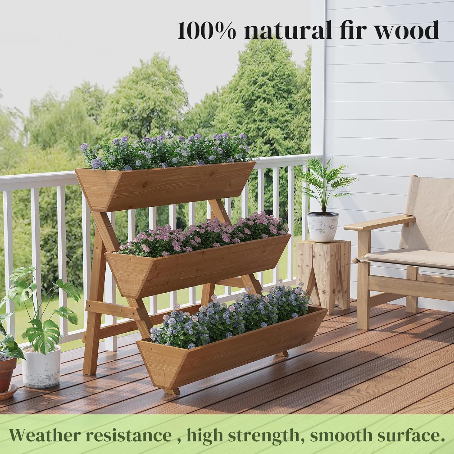 สวนในลานบ้านและระเบียง, ไม้, ส - Raised Garden Bed บทวิจารณ์และราคา