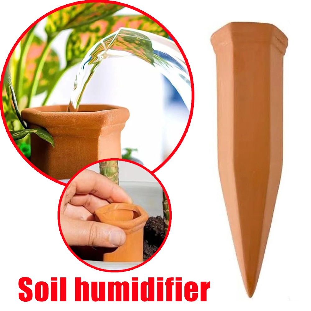 อุปกรณ์รดน้ำอัตโนมัติแบบดินเผา - Self Watering Planter บทวิจารณ์และราคา
