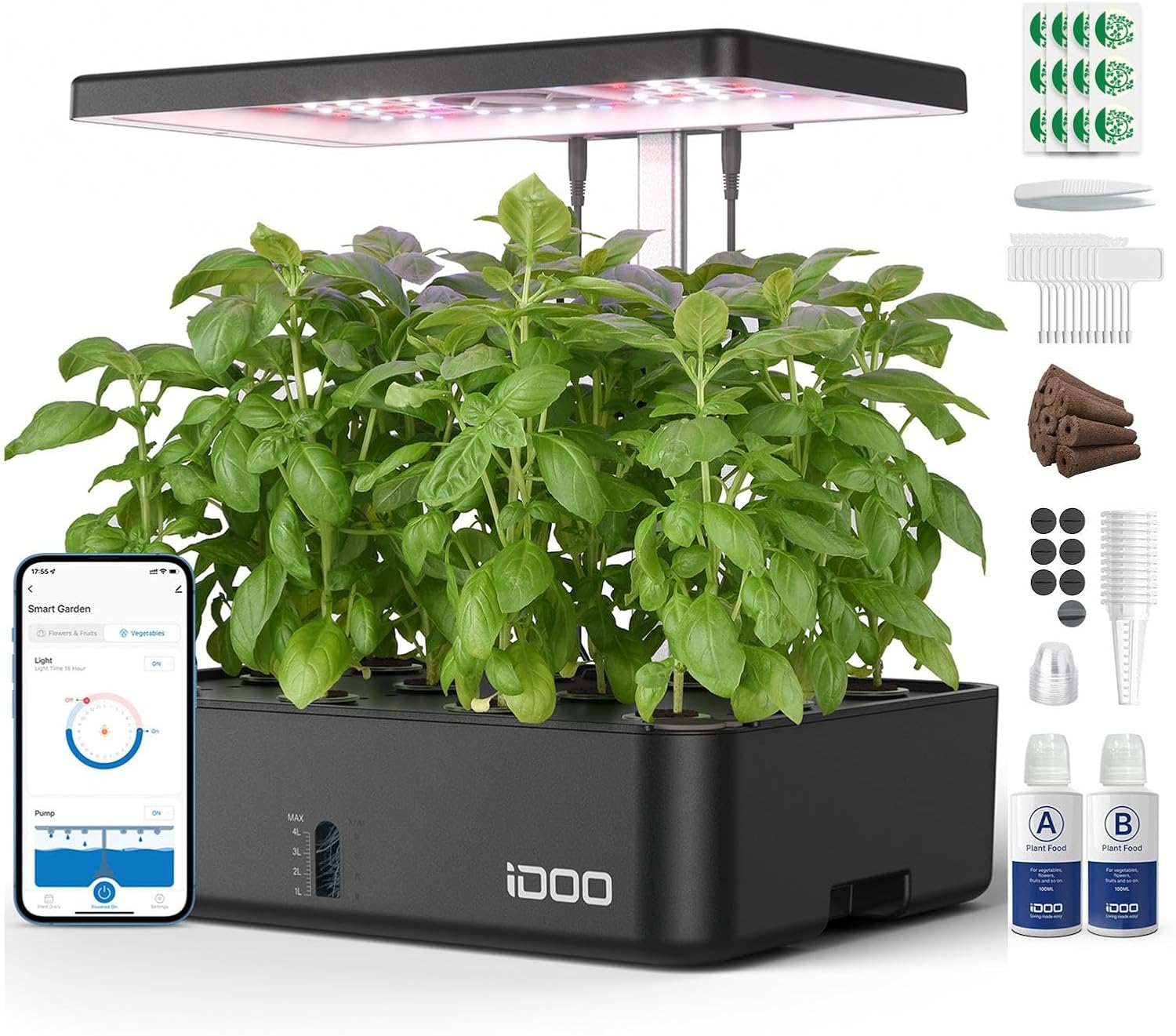 ระบบปลูกพืชไฮโดรโพนิกส์แบบ WiF - Hydroponic Kit บทวิจารณ์และราคา