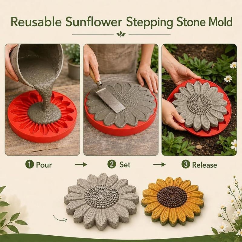 ชุดแบบหล่อคอนกรีตแบบยืดหยุ่นสำ - Garden Gloves บทวิจารณ์และราคา