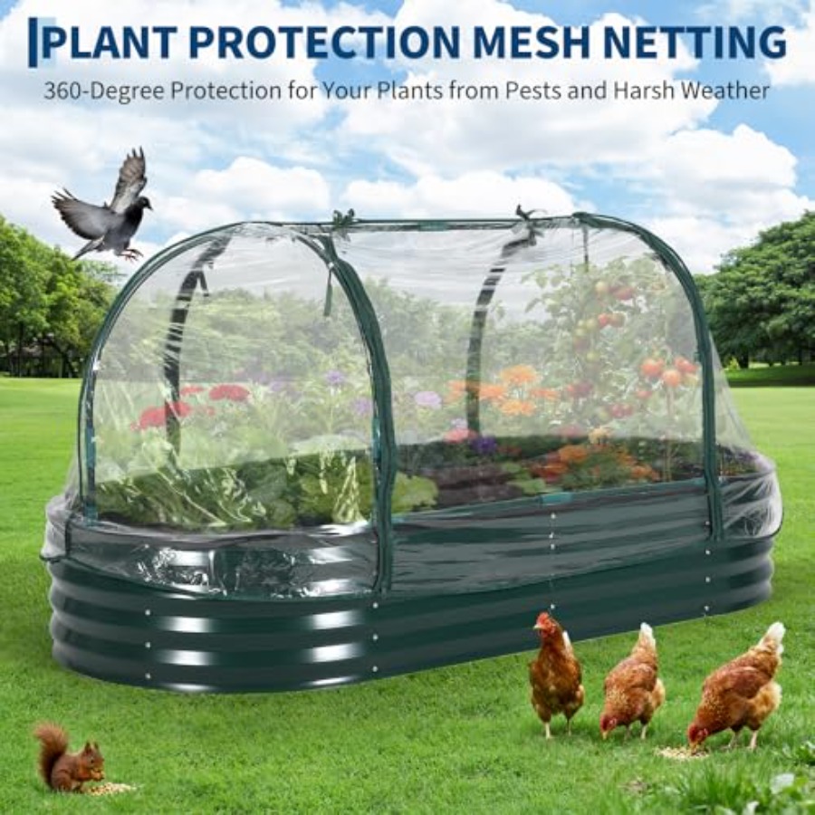 ชุดแปลงปลูกผักแบบยกสูงสำหรับใช - Raised Garden Bed บทวิจารณ์และราคา