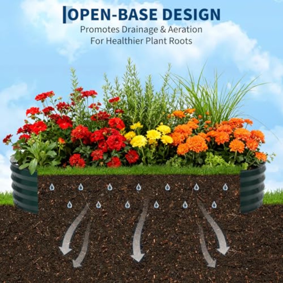 ชุดแปลงปลูกผักแบบยกสูงสำหรับใช - Raised Garden Bed บทวิจารณ์และราคา