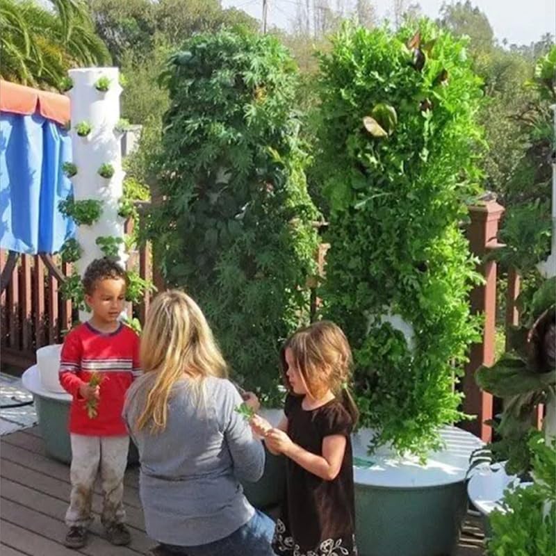 หอปลูกพืชไฮโดรโปนิกส์แนวตั้งแบ - Vertical Planter บทวิจารณ์และราคา